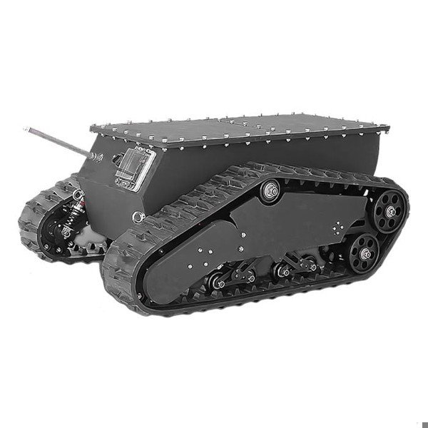 Guo Xing Waterproof Crawler Robot Tank Chassis PLT1000