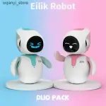 Electronics Robots Duo Pack Eilik Robot Intelligent Accommodation Cute Blue Artificial Intelligence Robot Children and Adults Desktop Pets