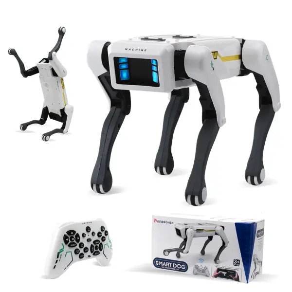 Intelligent AI RC Robot Dog Voice Dialogue APP Remote Control Programming Singing Dancing Machine Dog Kids Toys