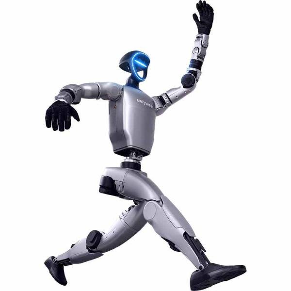 Unitree G1 Humanoid Agent AI Avatar Robot Artificial Intelligence Research Robots for Education and Business Applications