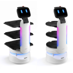 Autonomous Food Delivery Robot Automatic Obstacle Bellabot Delivery Robot for Restaurant